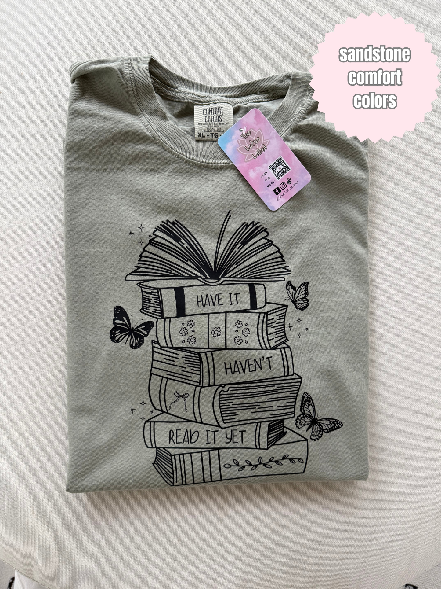 Have it Haven't Read it Yet Shirt (black)