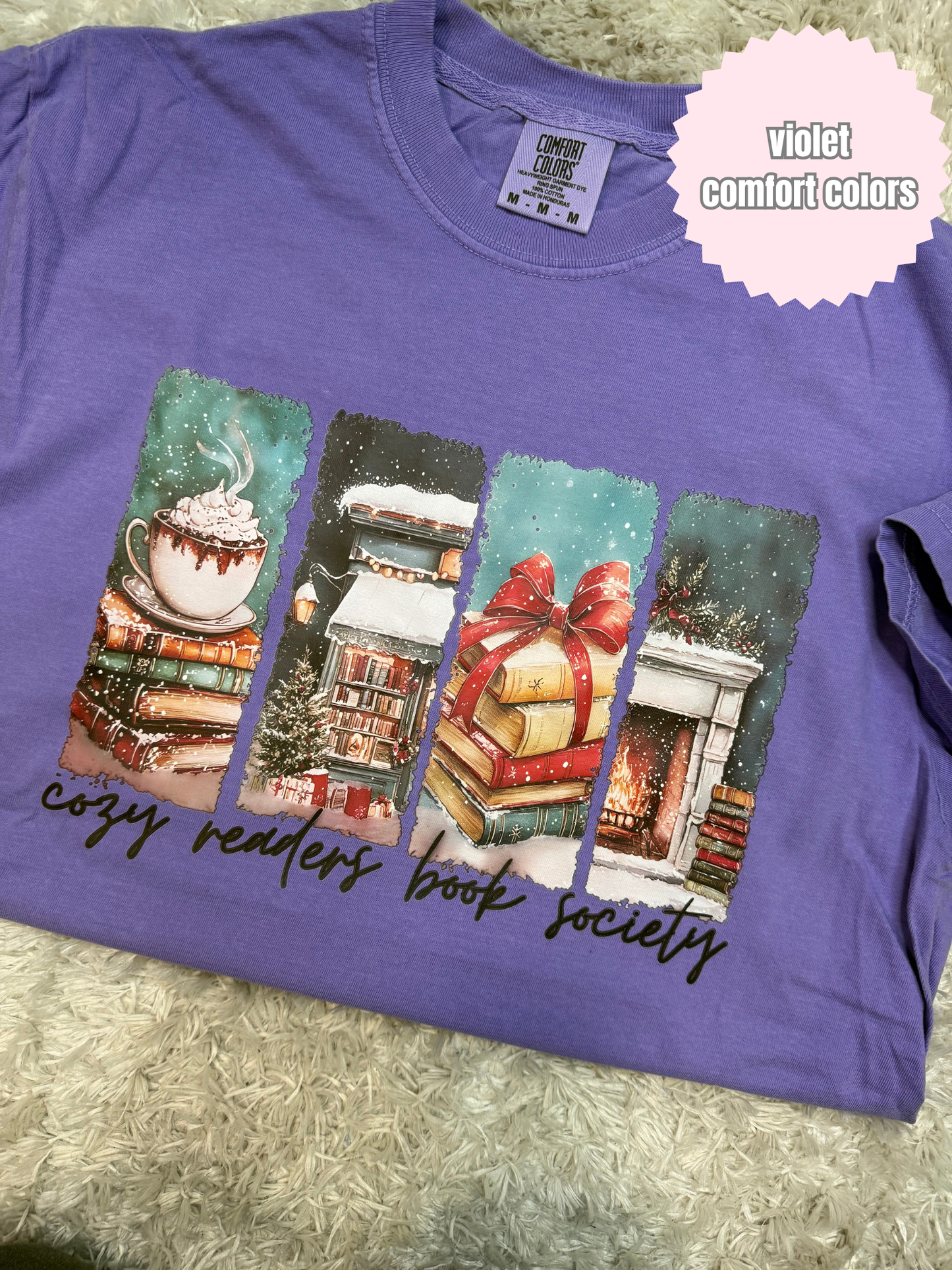 Cozy Readers Book Society Shirt