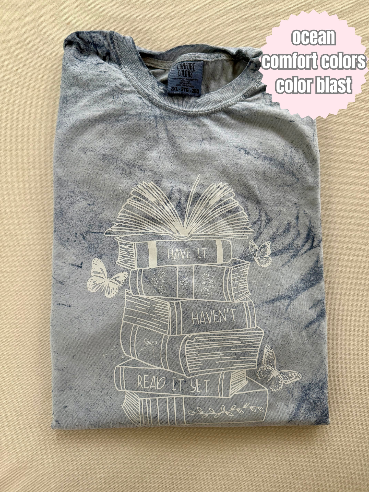 Have it Haven't Read it Yet Shirt (white)
