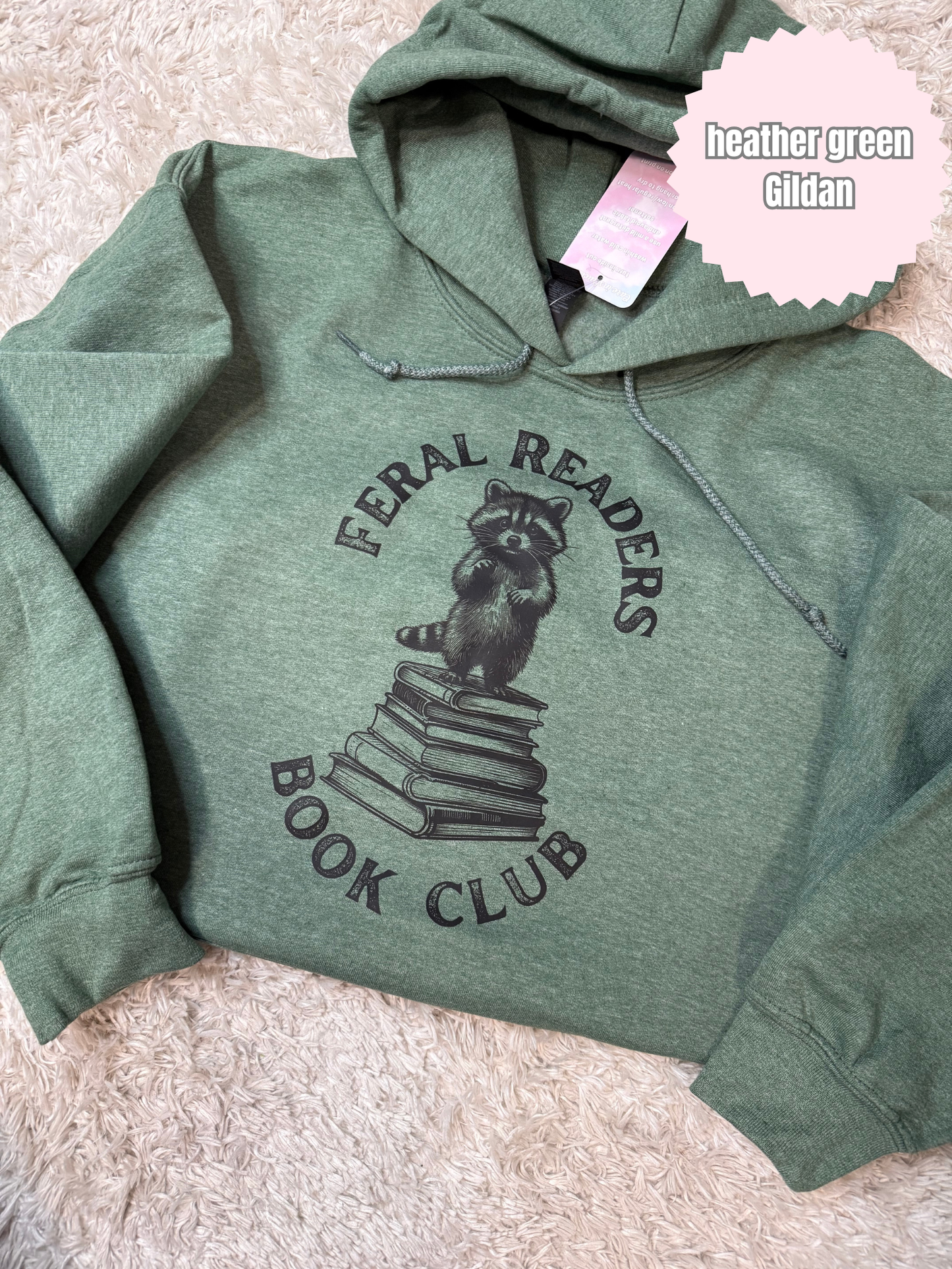 Feral Readers Raccoon Shirt