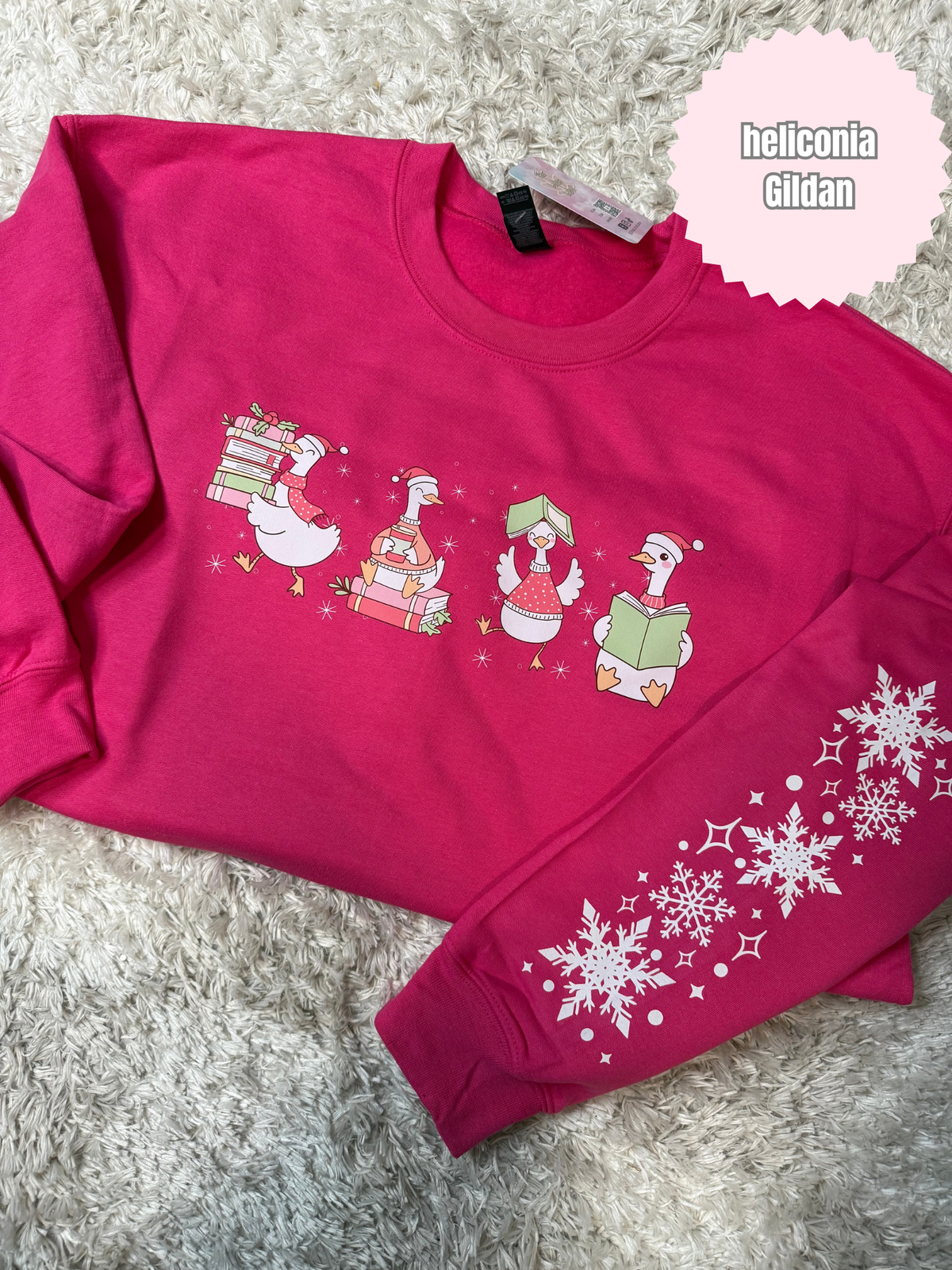 Holiday Reading Goose Shirt