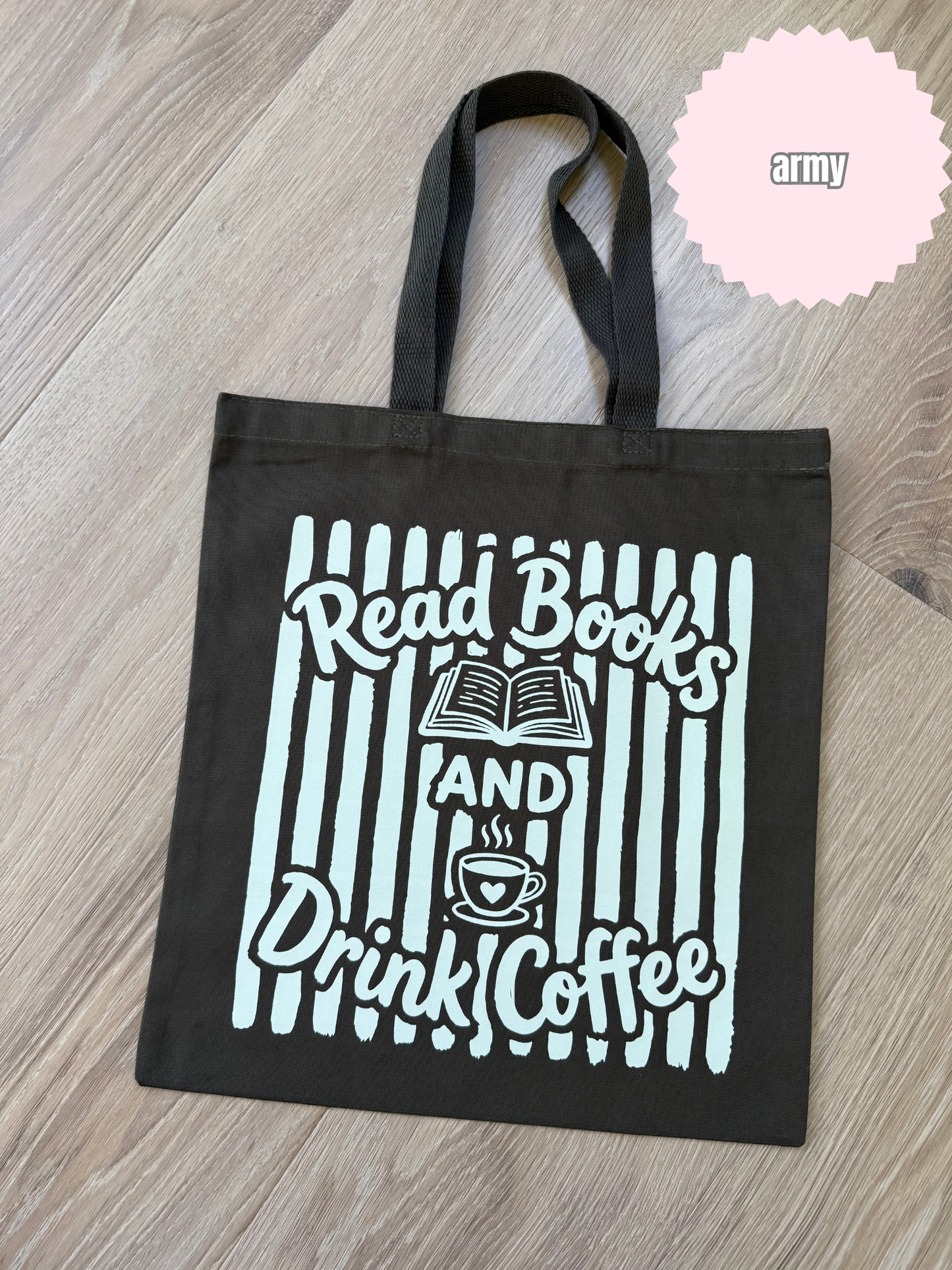 Read books & drink coffee Tote Bag