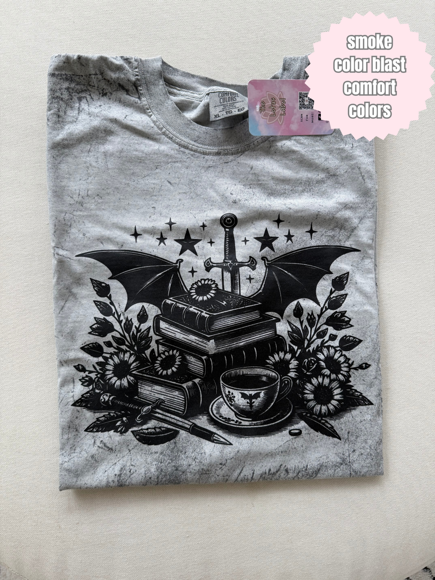 Books & Dragon Shirt