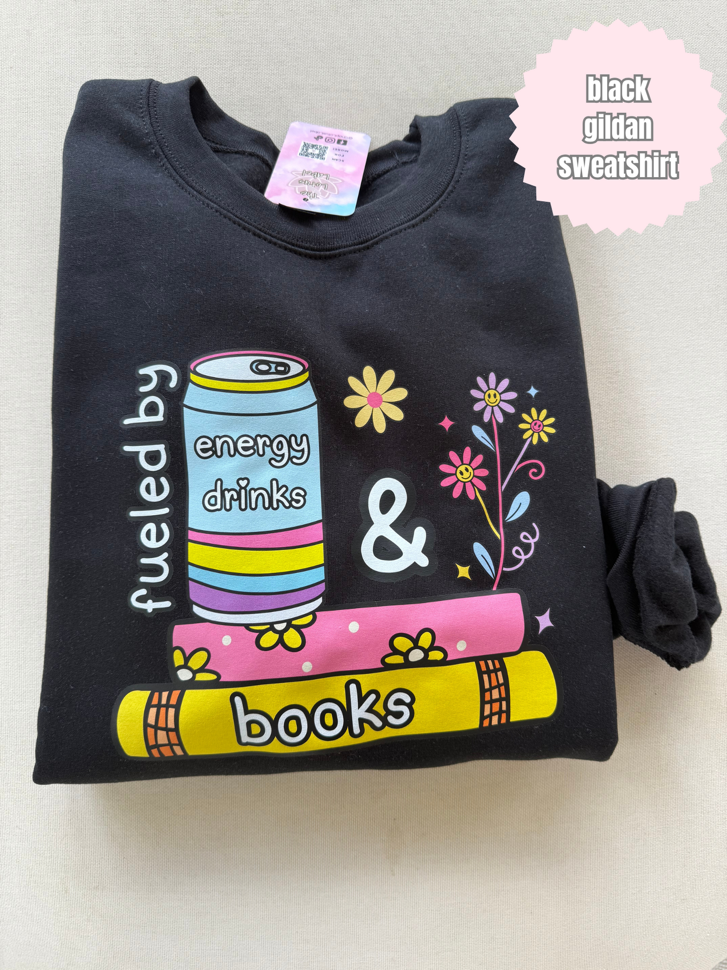 Fueled by energy drinks & Books Shirt