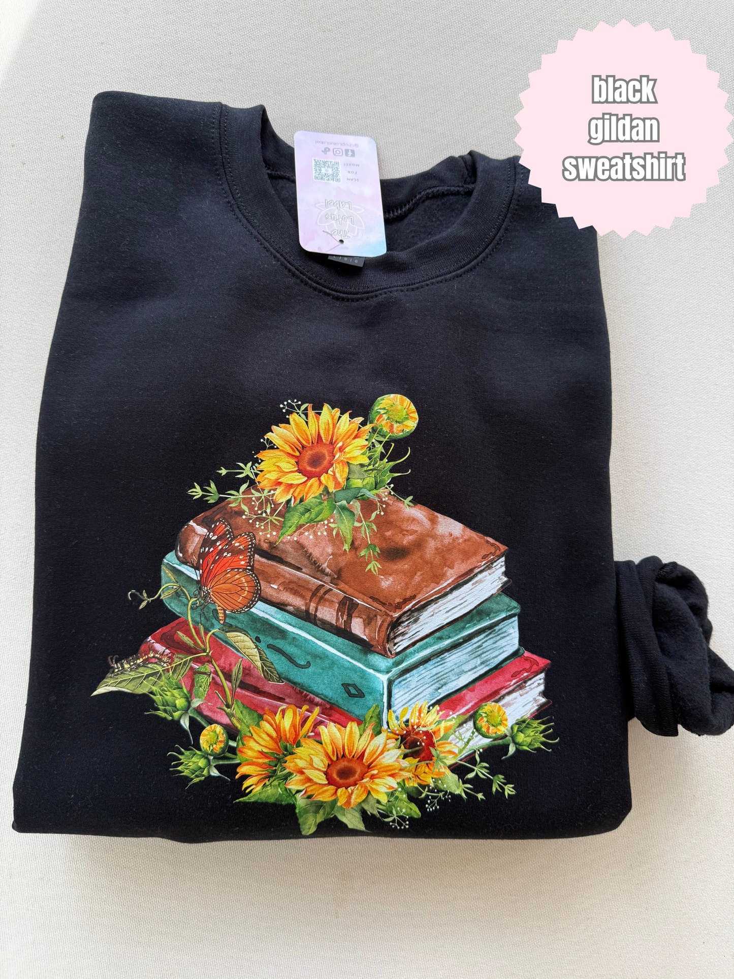 Sunflower Book Stack Shirt