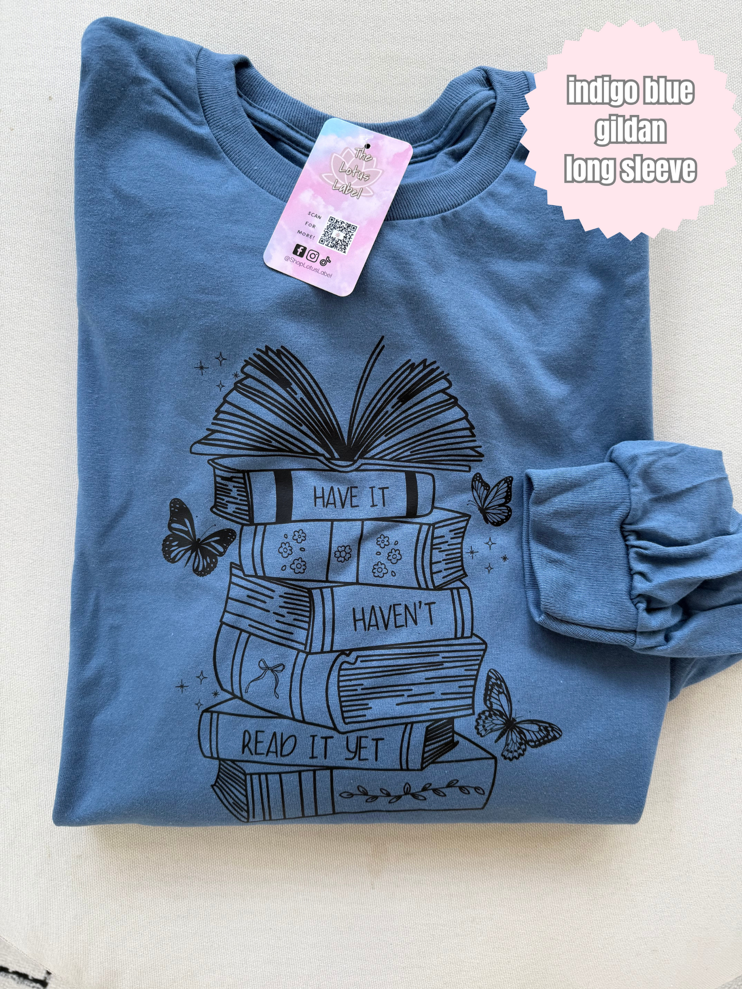 Have it Haven't Read it Yet Shirt (black)