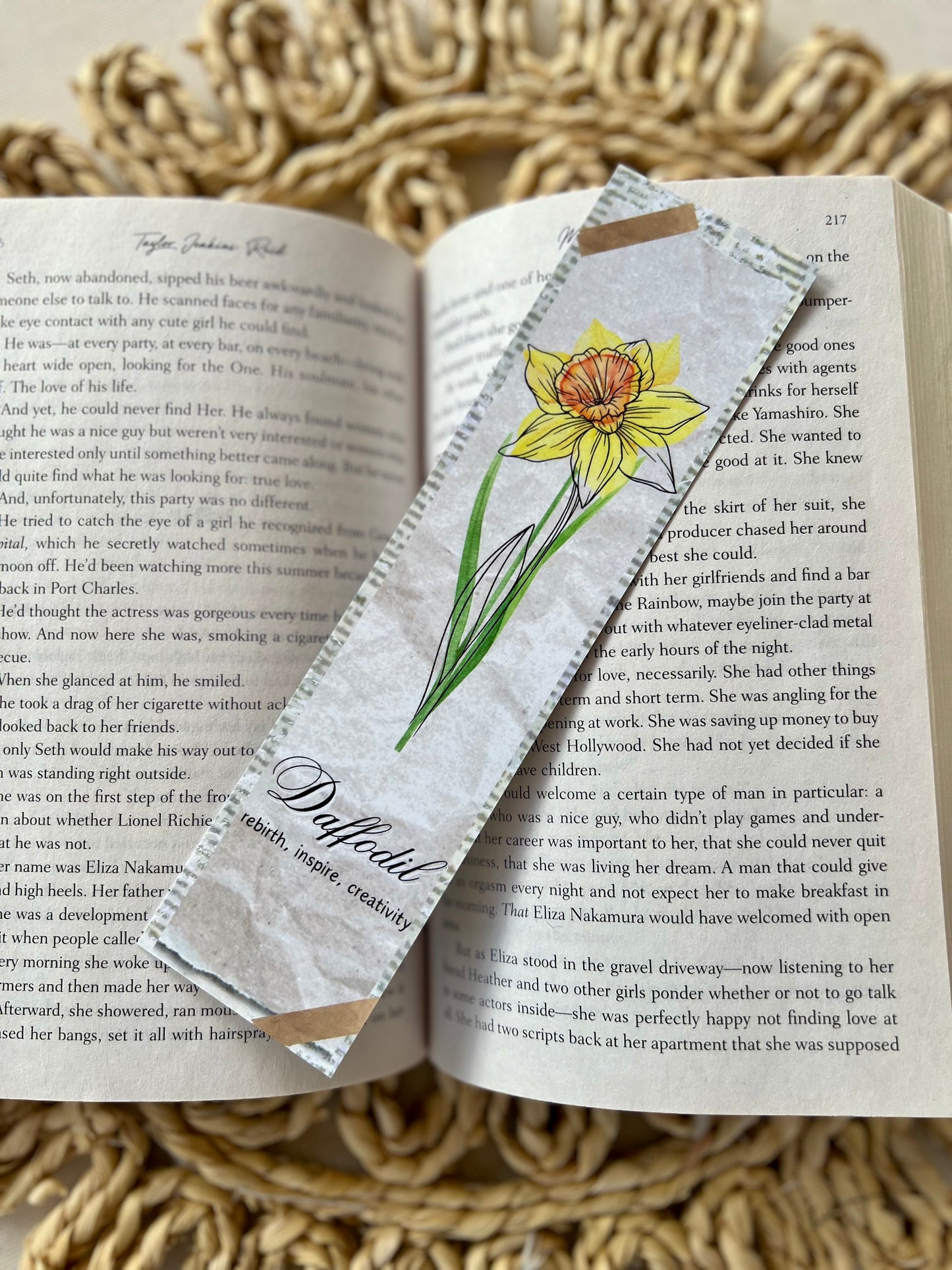 Daffodil Classic Bookmark