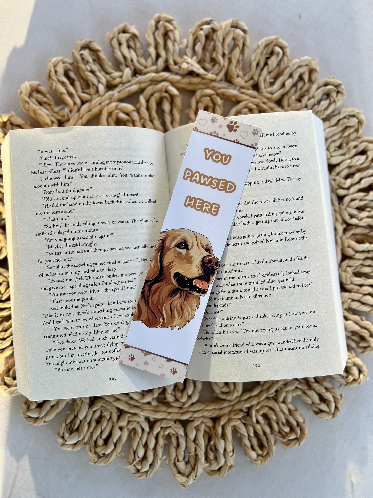 Golden Retriever Classic Bookmark