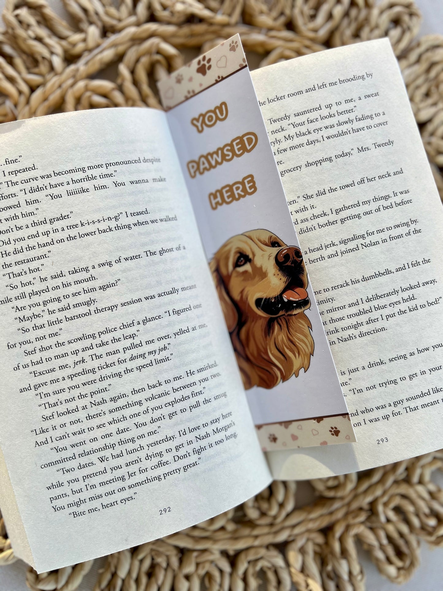 Golden Retriever Classic Bookmark