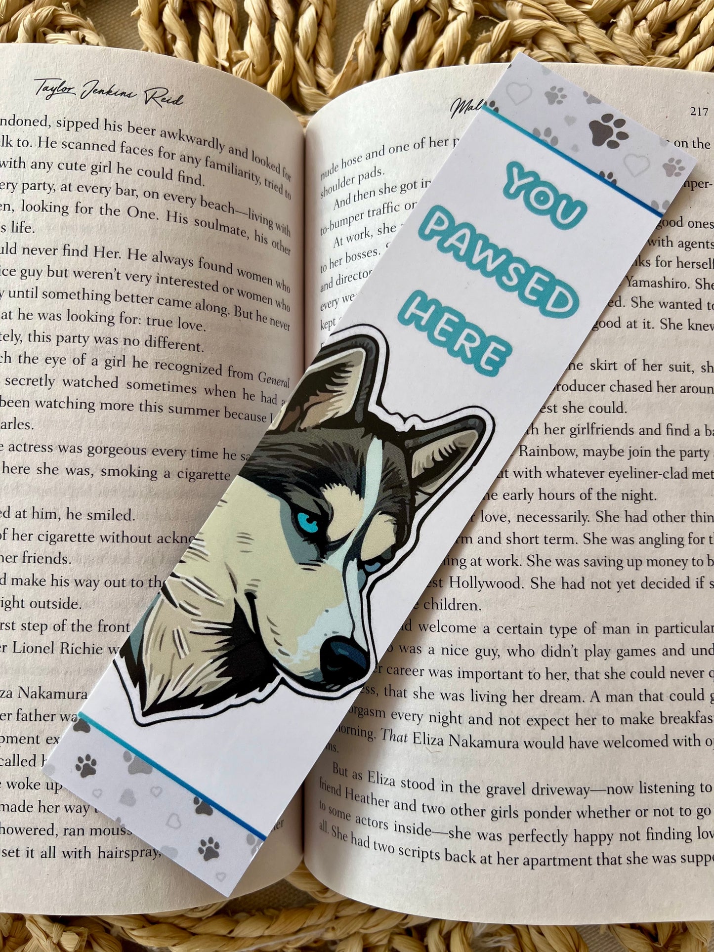 Husky Classic Bookmark