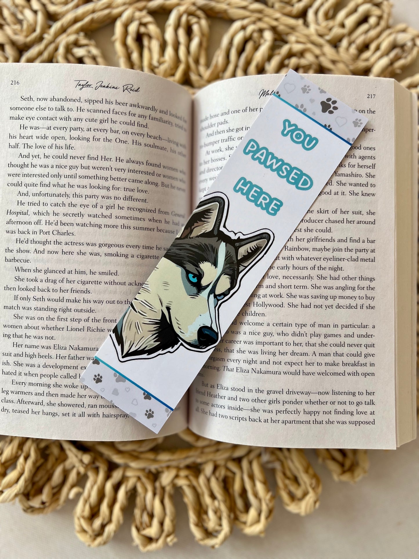 Husky Classic Bookmark