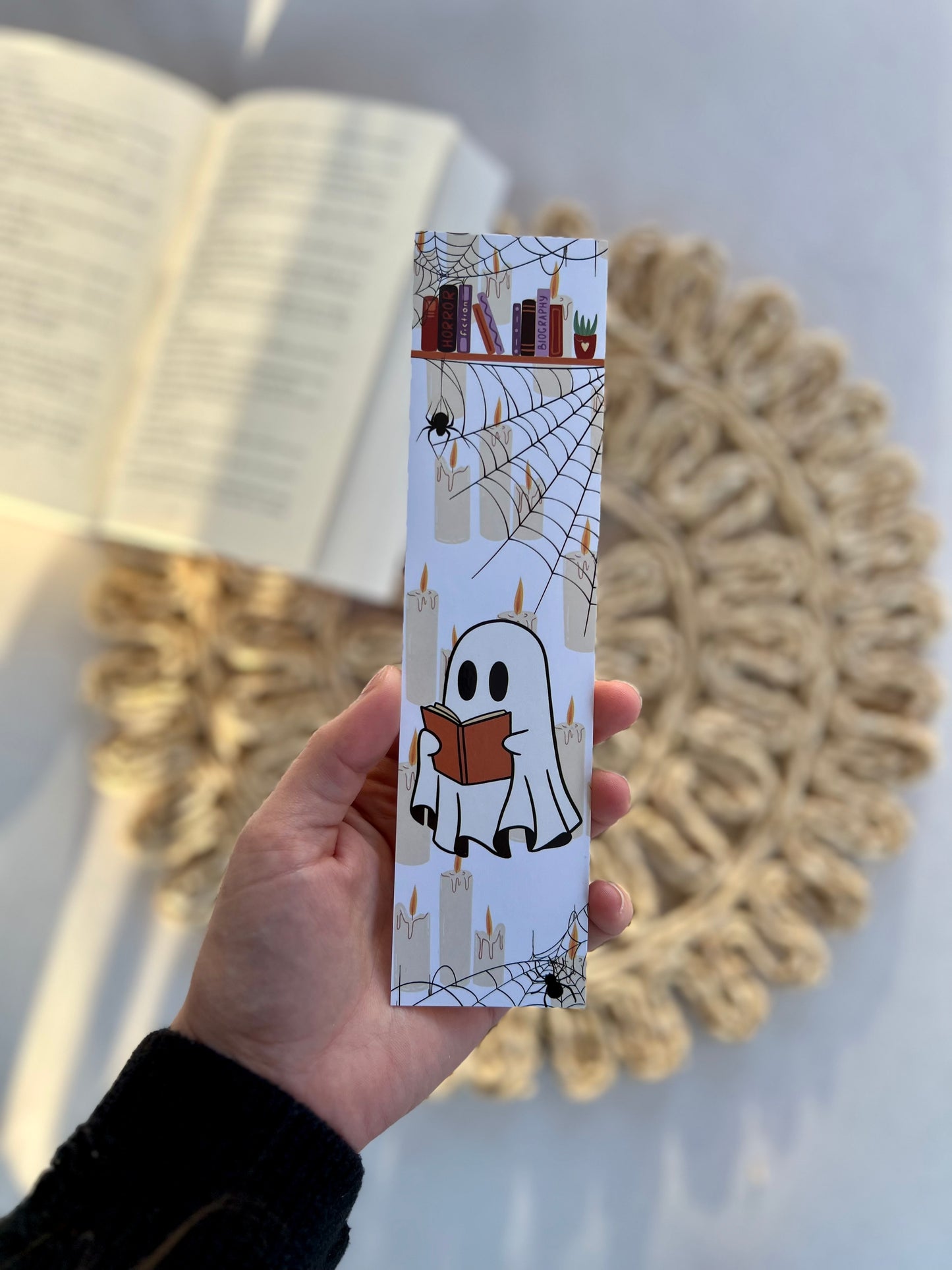 Library Ghost Classic Bookmark