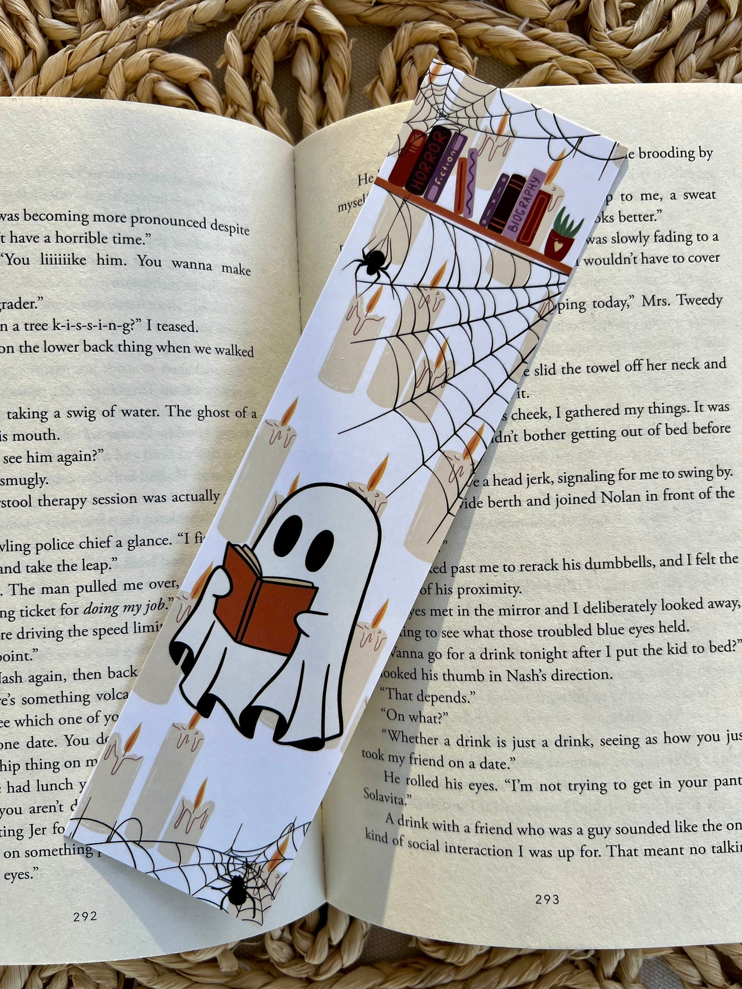 Library Ghost Classic Bookmark