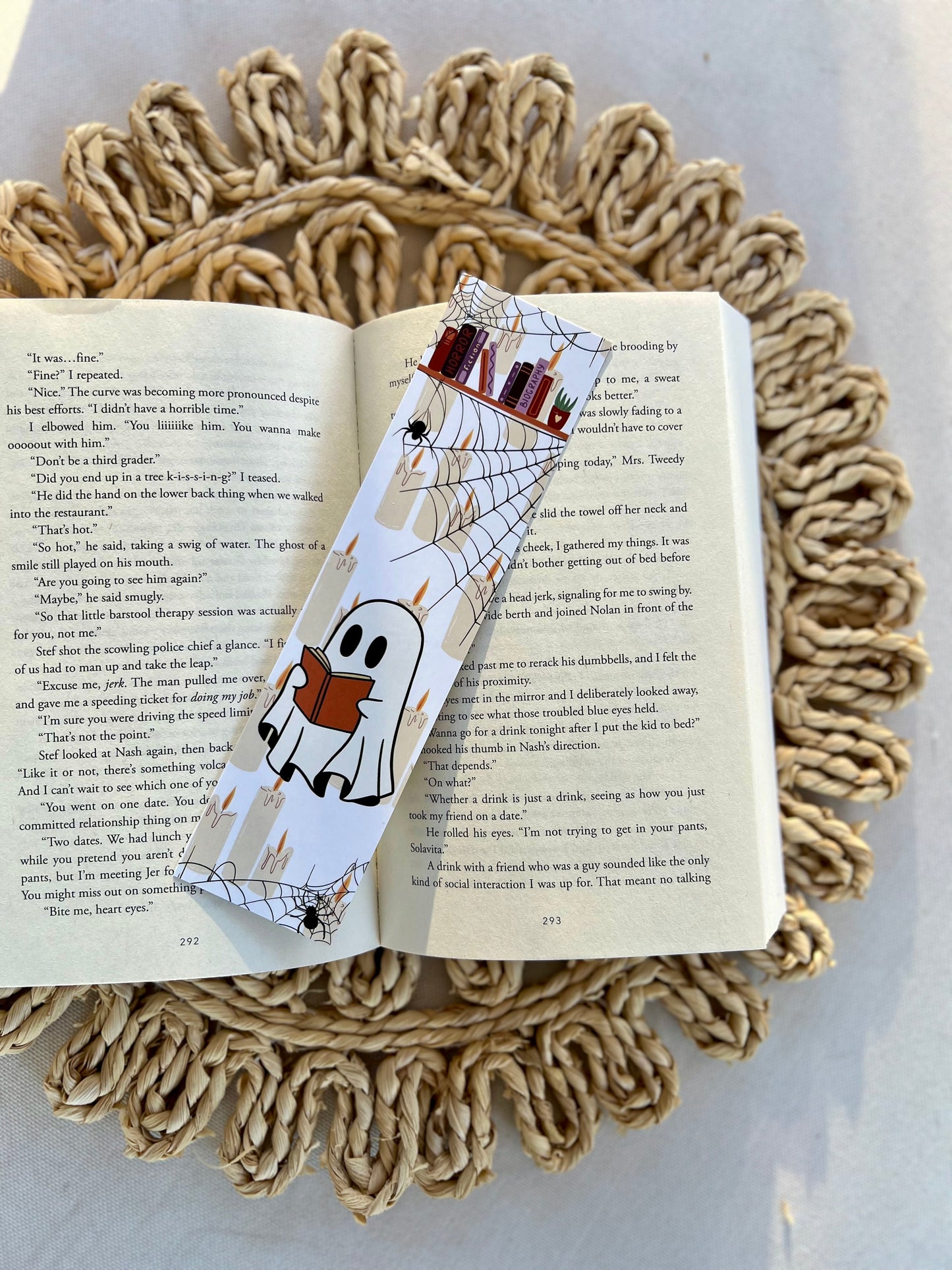 Library Ghost Classic Bookmark