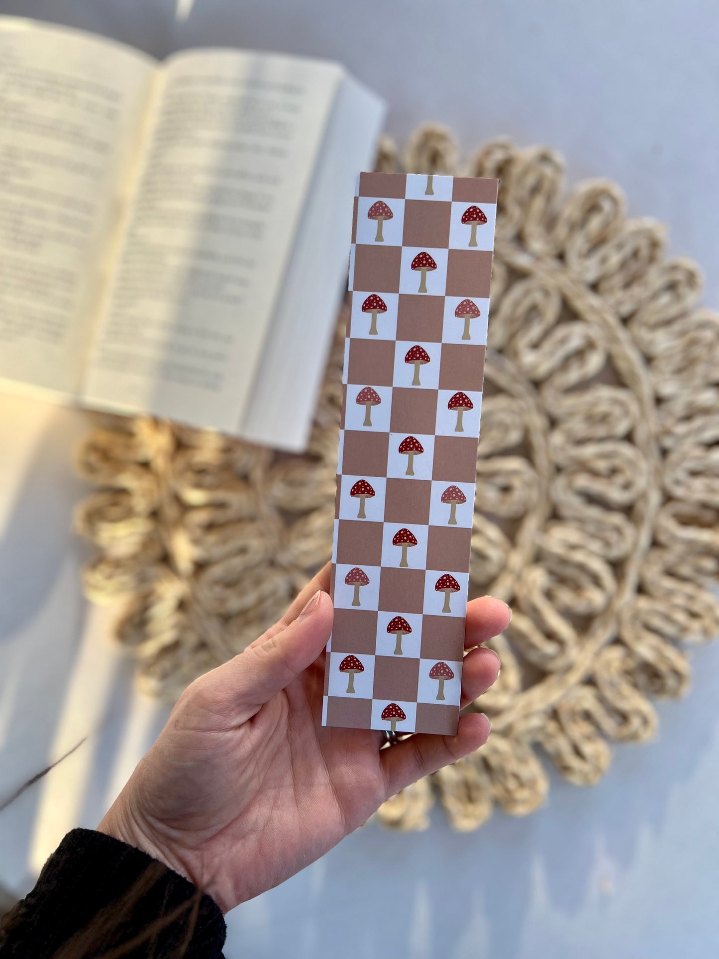 Mono Mushies Classic Bookmark