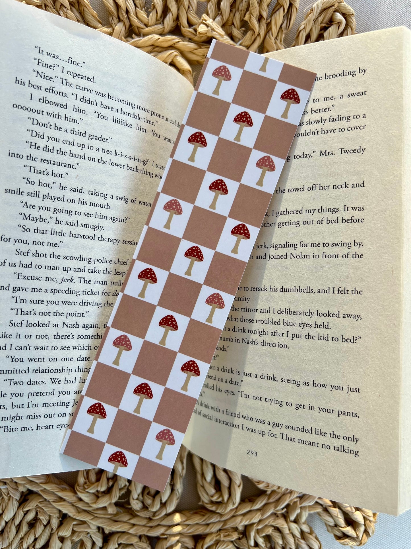Mono Mushies Classic Bookmark
