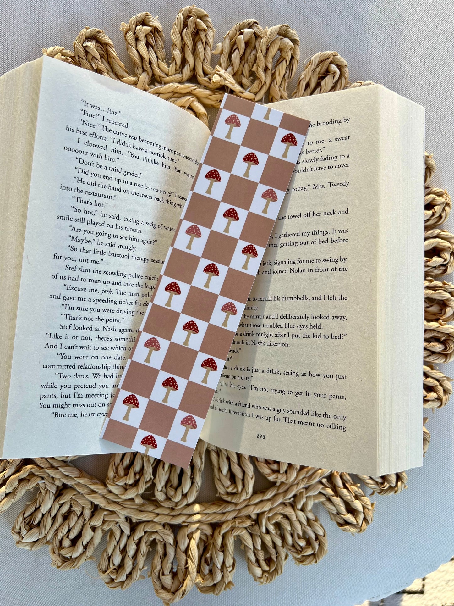 Mono Mushies Classic Bookmark