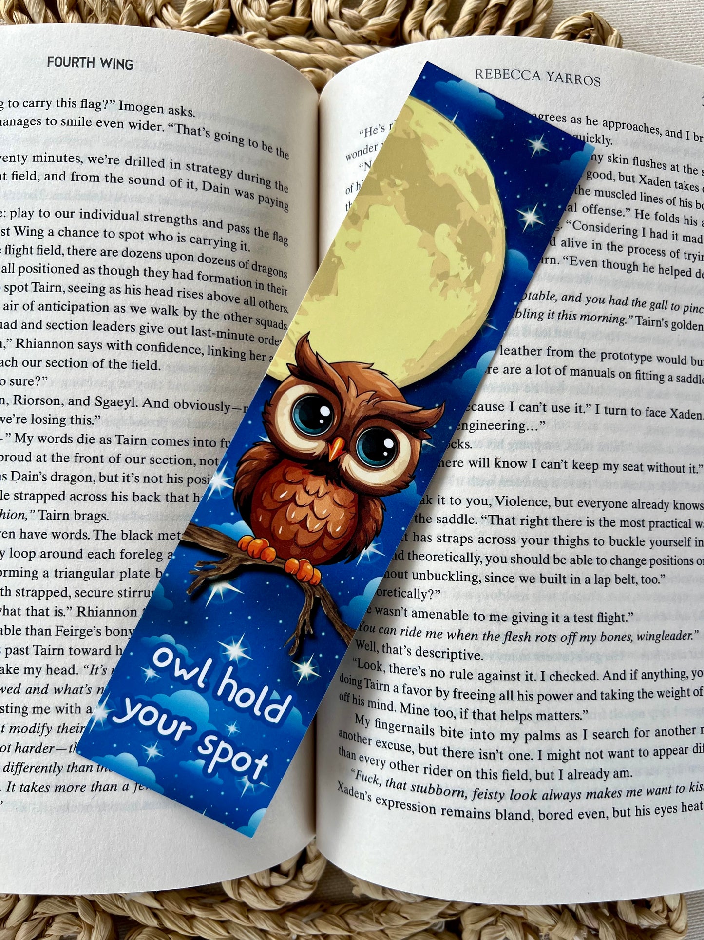 Owl hold your spot Classic Bookmark