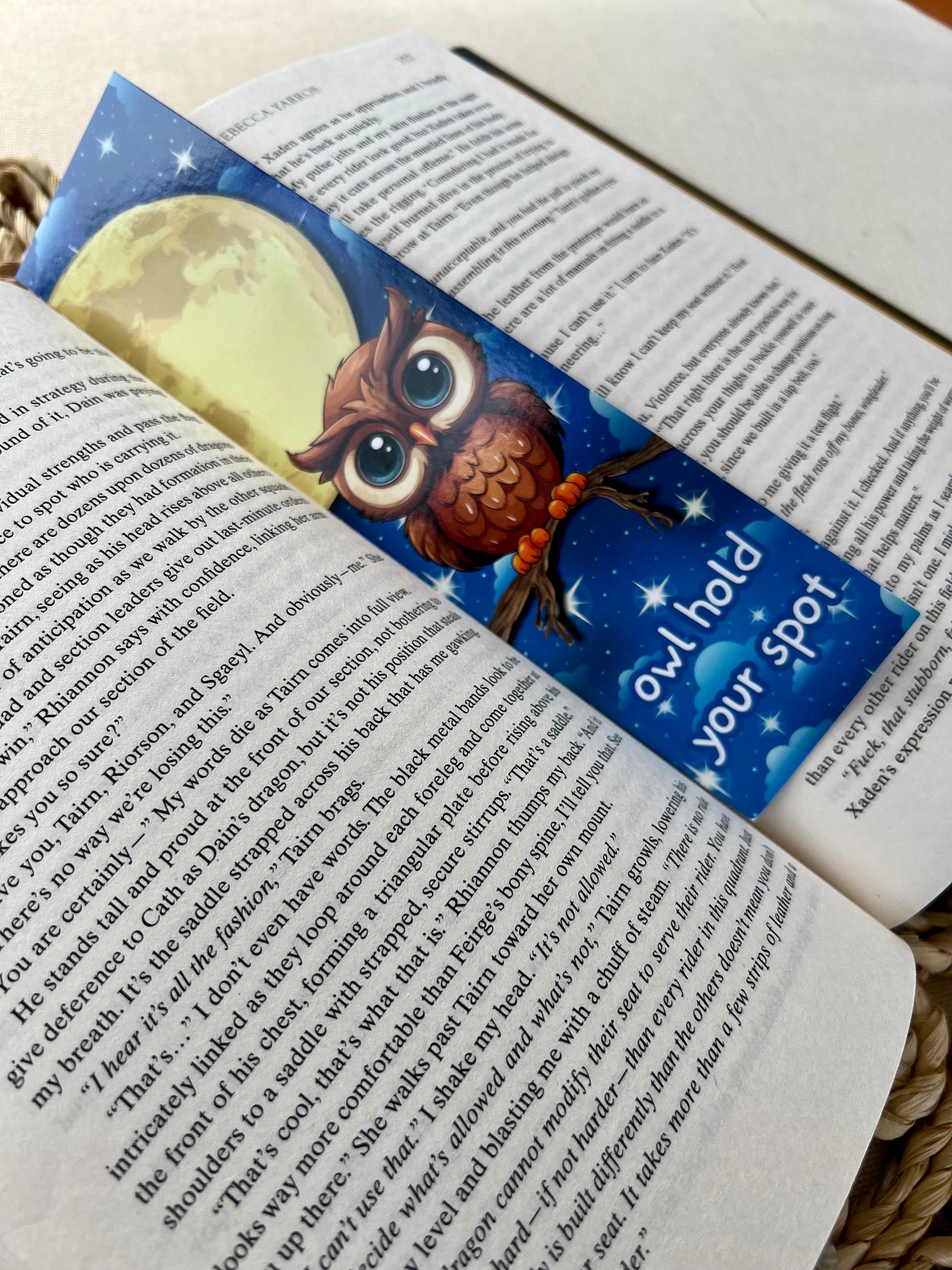 Owl hold your spot Classic Bookmark