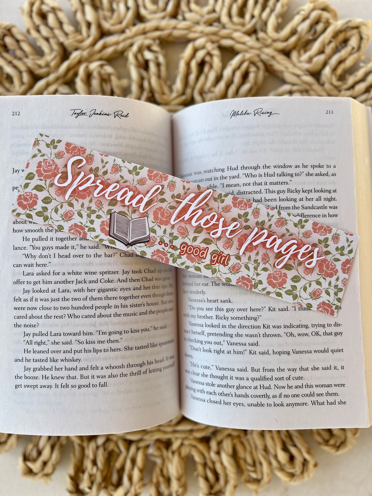 Spread Those Pages Classic Bookmark