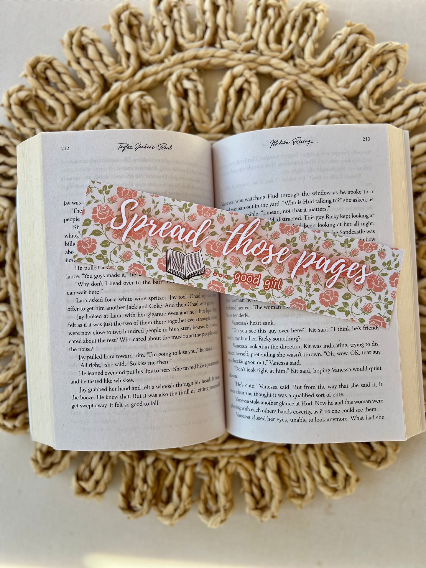 Spread Those Pages Classic Bookmark