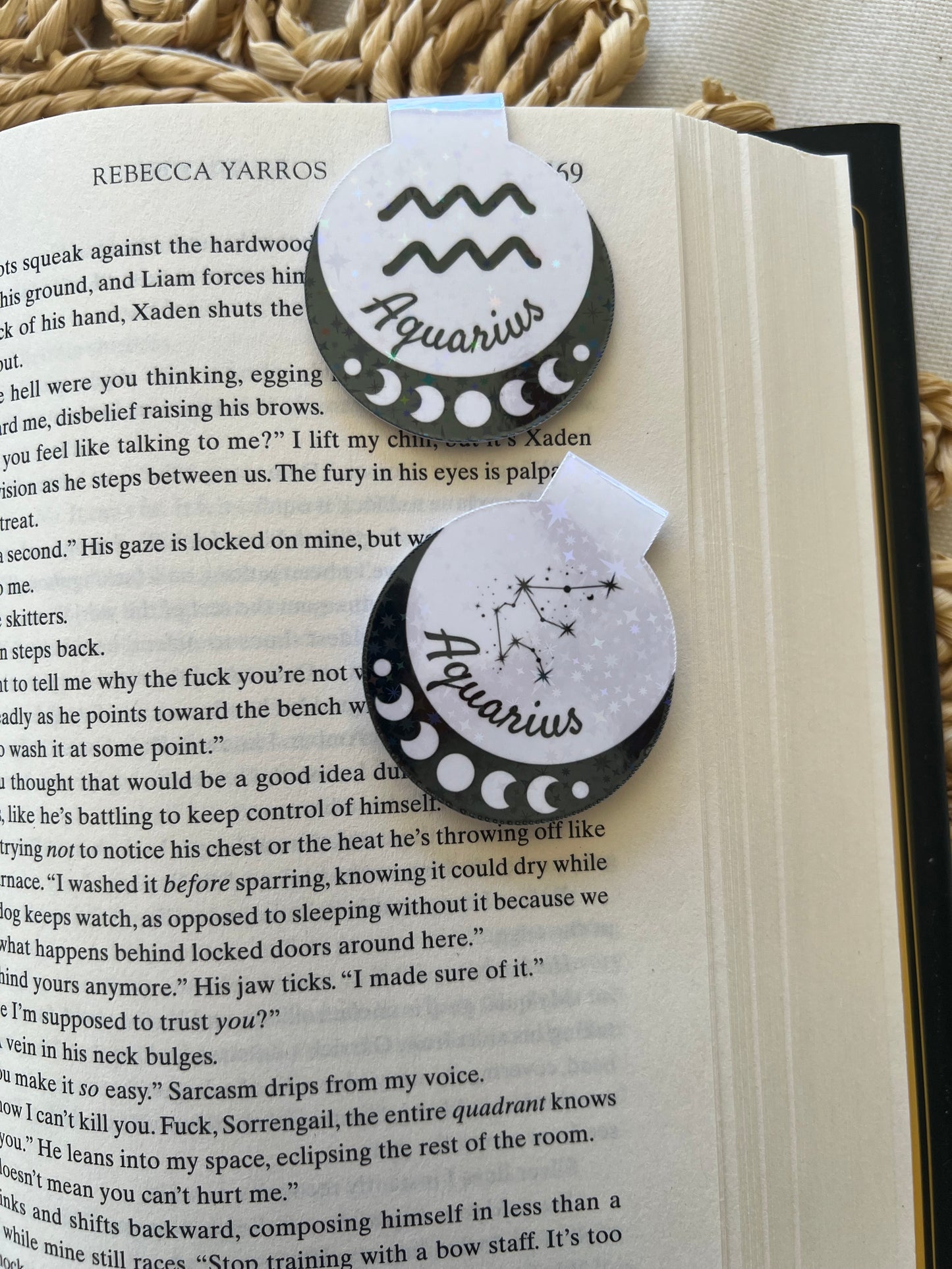 Aquarius Magnetic Bookmark