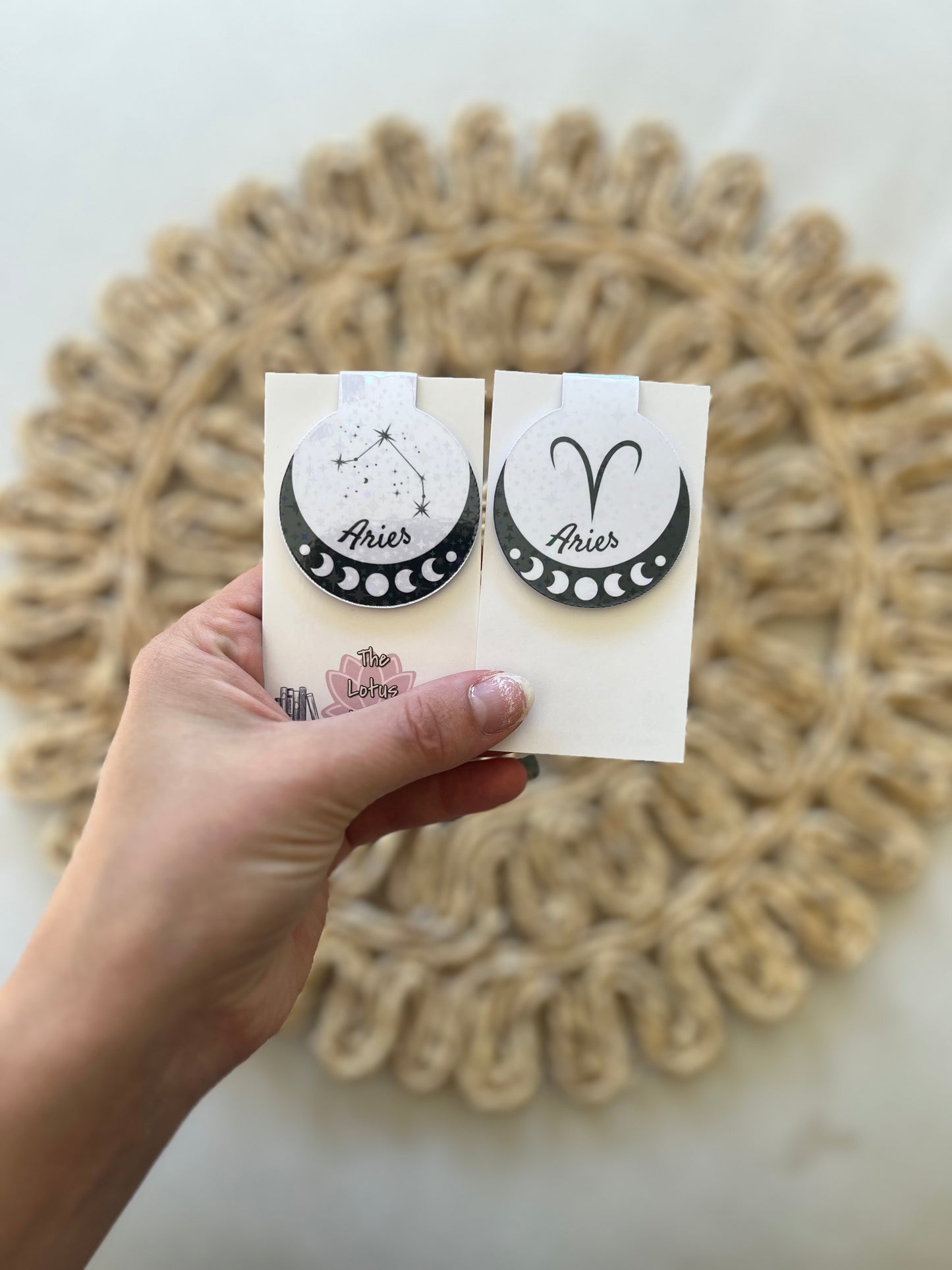 Aries Magnetic Bookmark