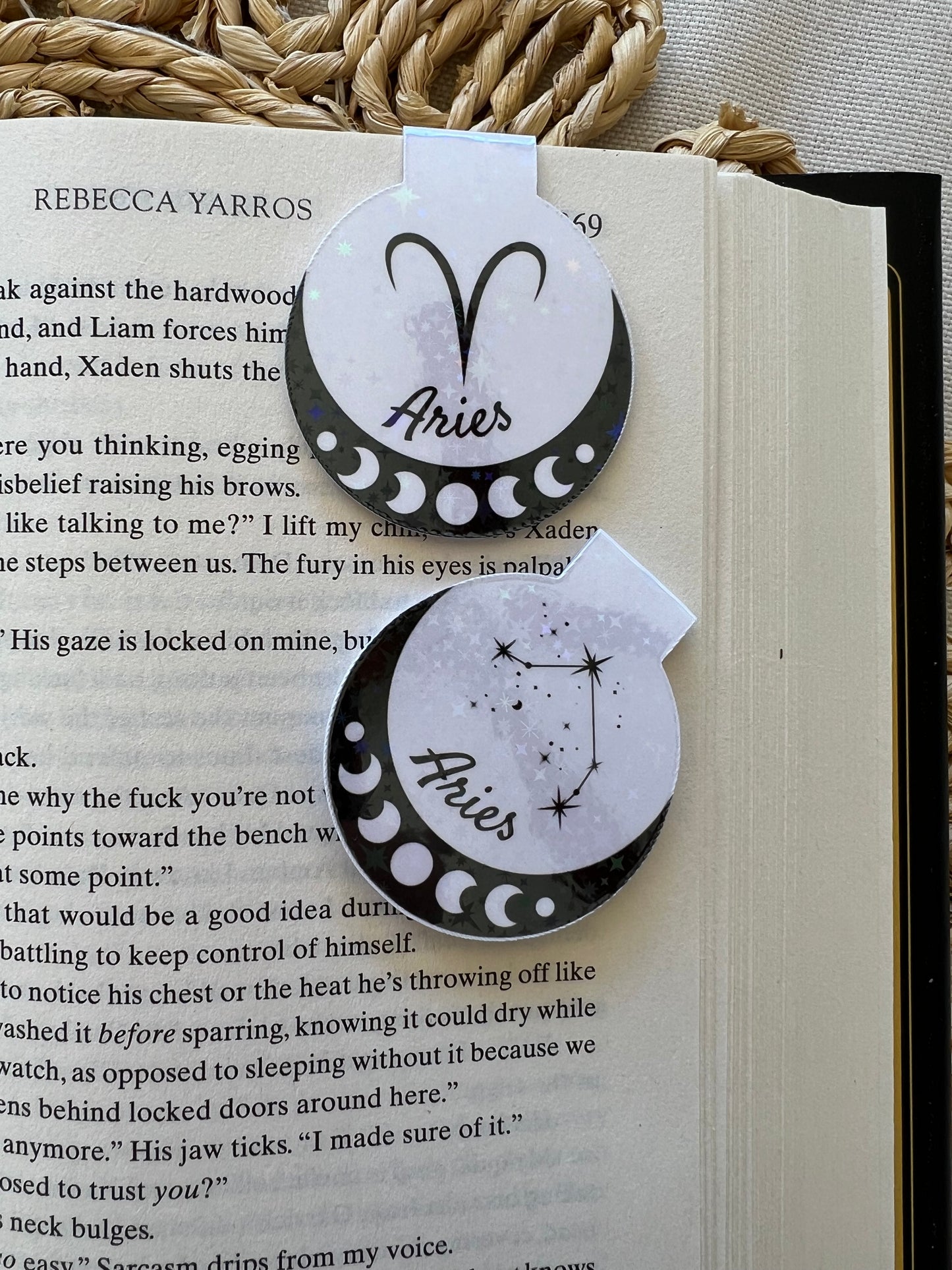 Aries Magnetic Bookmark