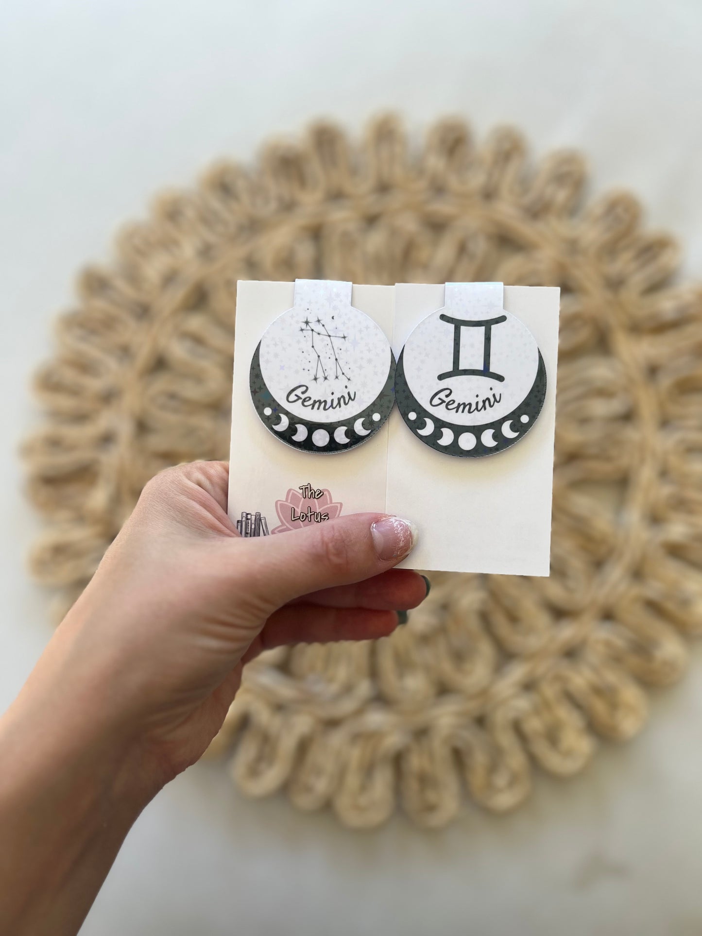 Gemini Magnetic Bookmark