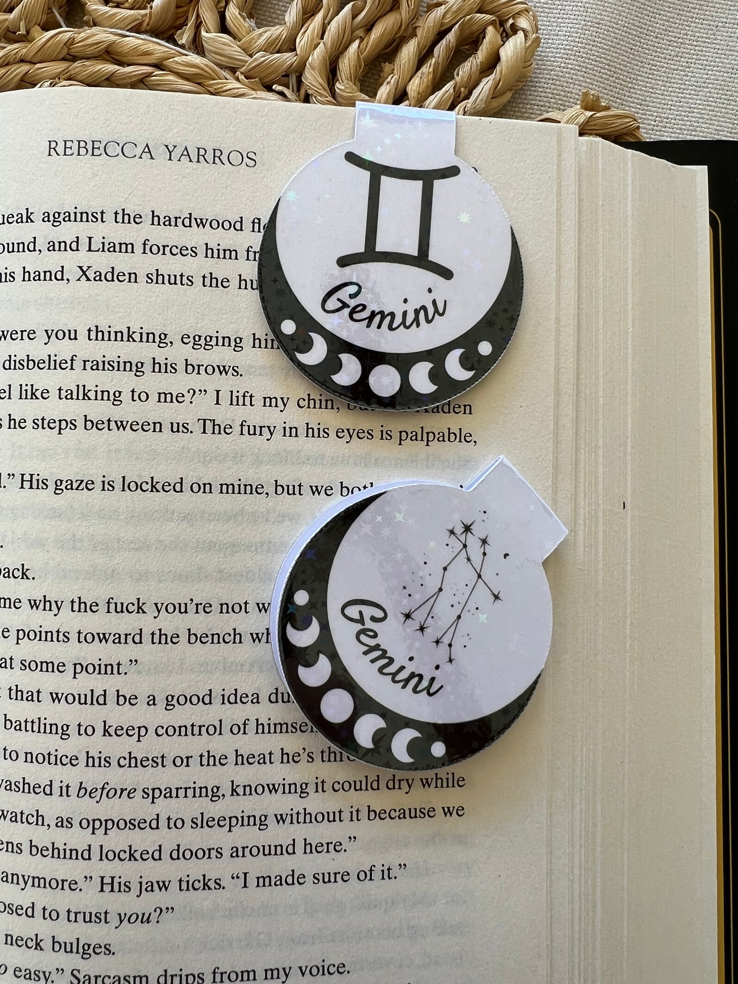 Gemini Magnetic Bookmark