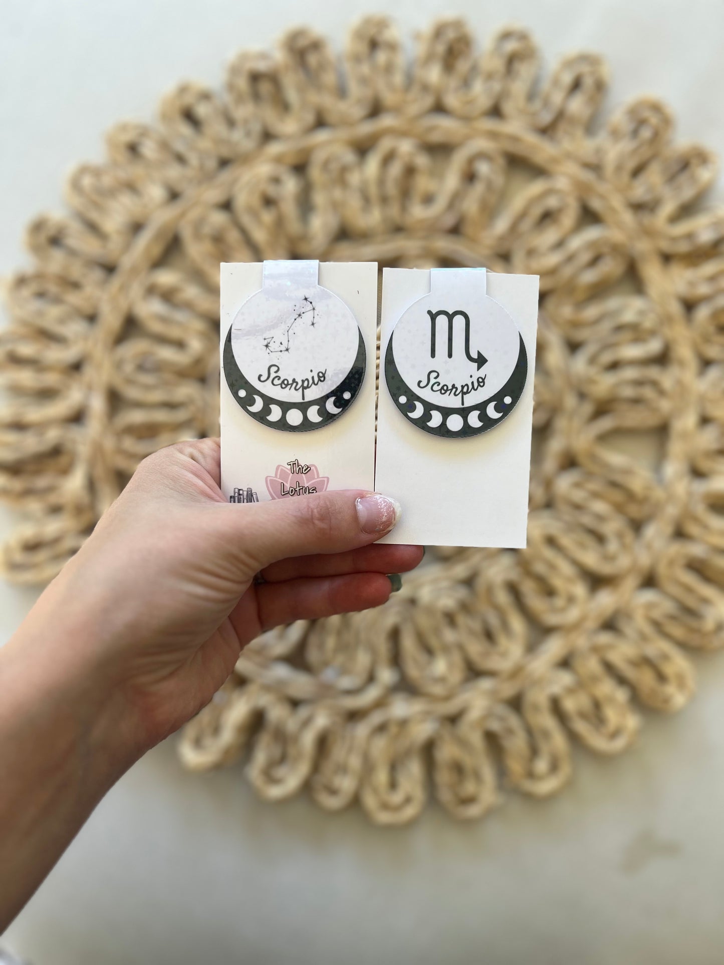Scorpio Magnetic Bookmark