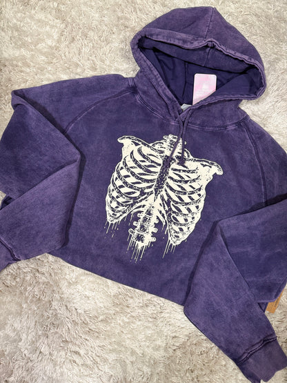 Vintage Wash Hoodie (Choose your print!)