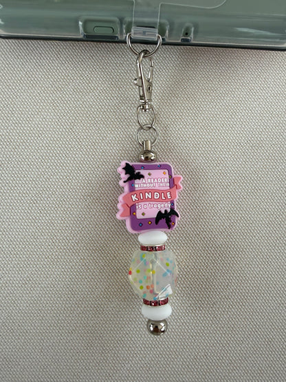 Reader without their kindle Tethered Charm