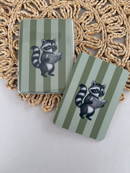 Reading Raccoon Kindle Insert