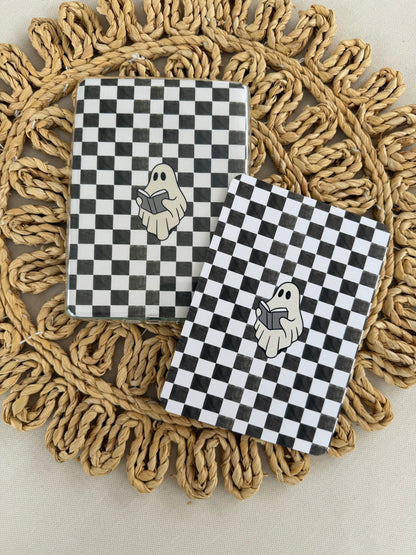 Checkered Ghost Kindle Insert
