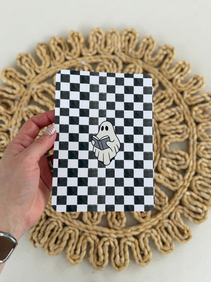 Checkered Ghost Kindle Insert