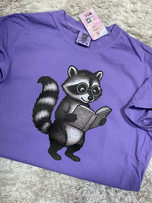Reading Raccoon Shirt