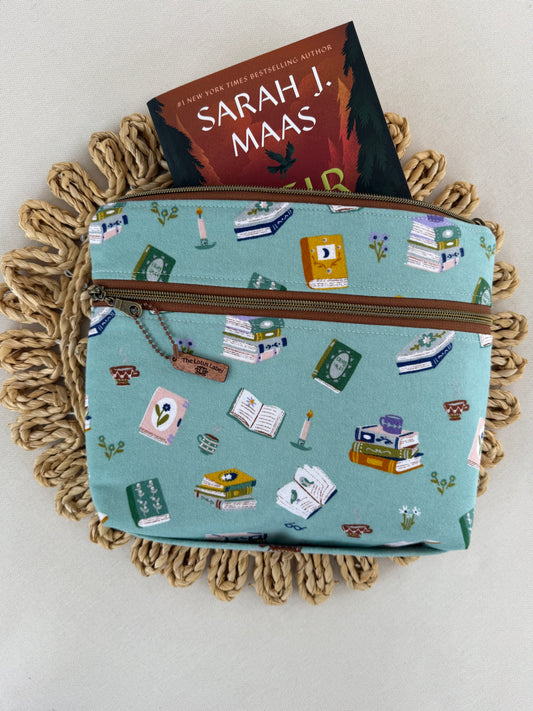 Books & Tea Book Sleeve