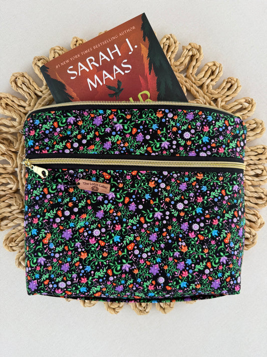 Whimsical Fairy Garden Book Sleeve