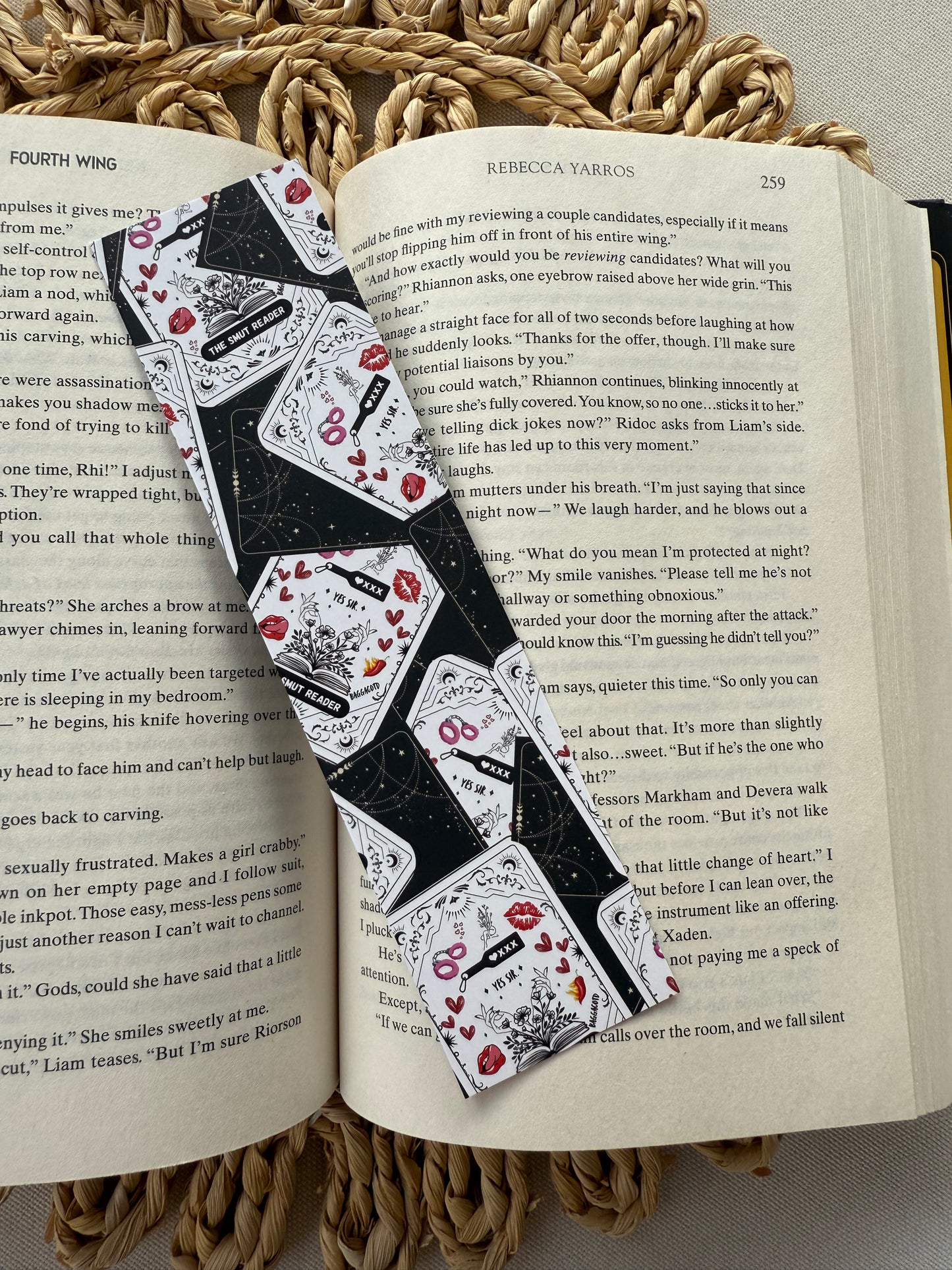The Smut Reader Tarot Card Classic Bookmark