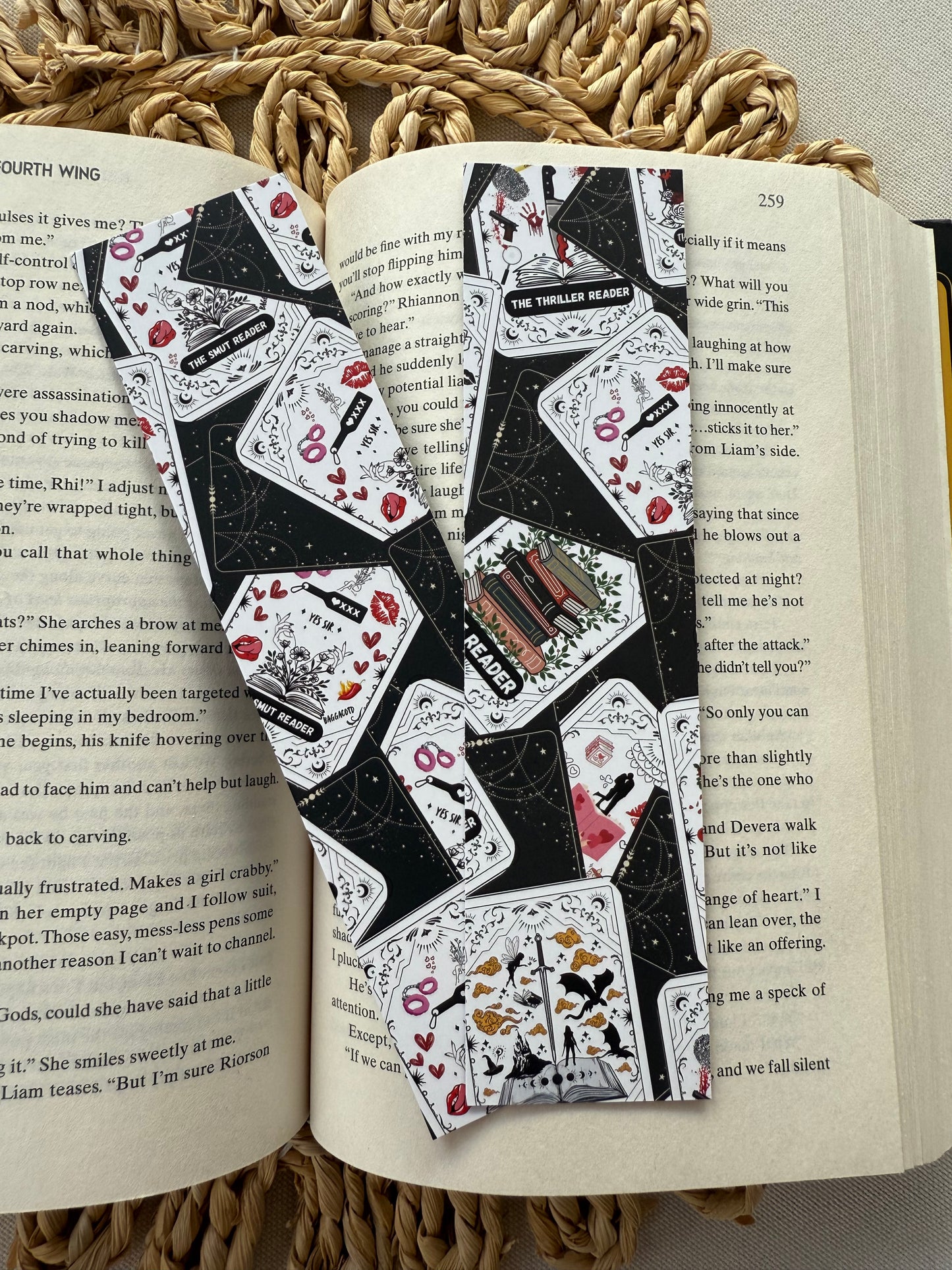 The Smut Reader Tarot Card Classic Bookmark