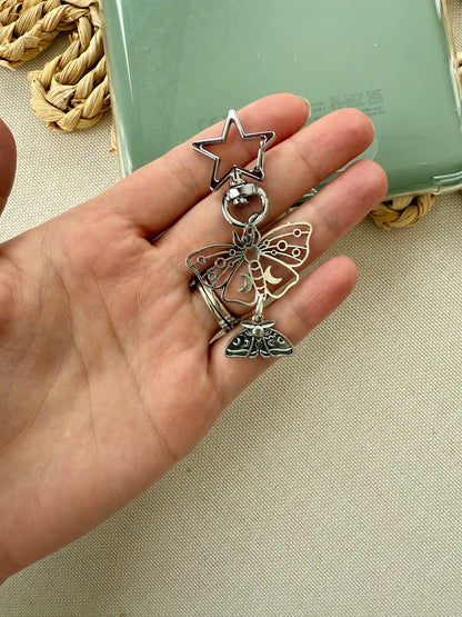 Moth Tethered Charm