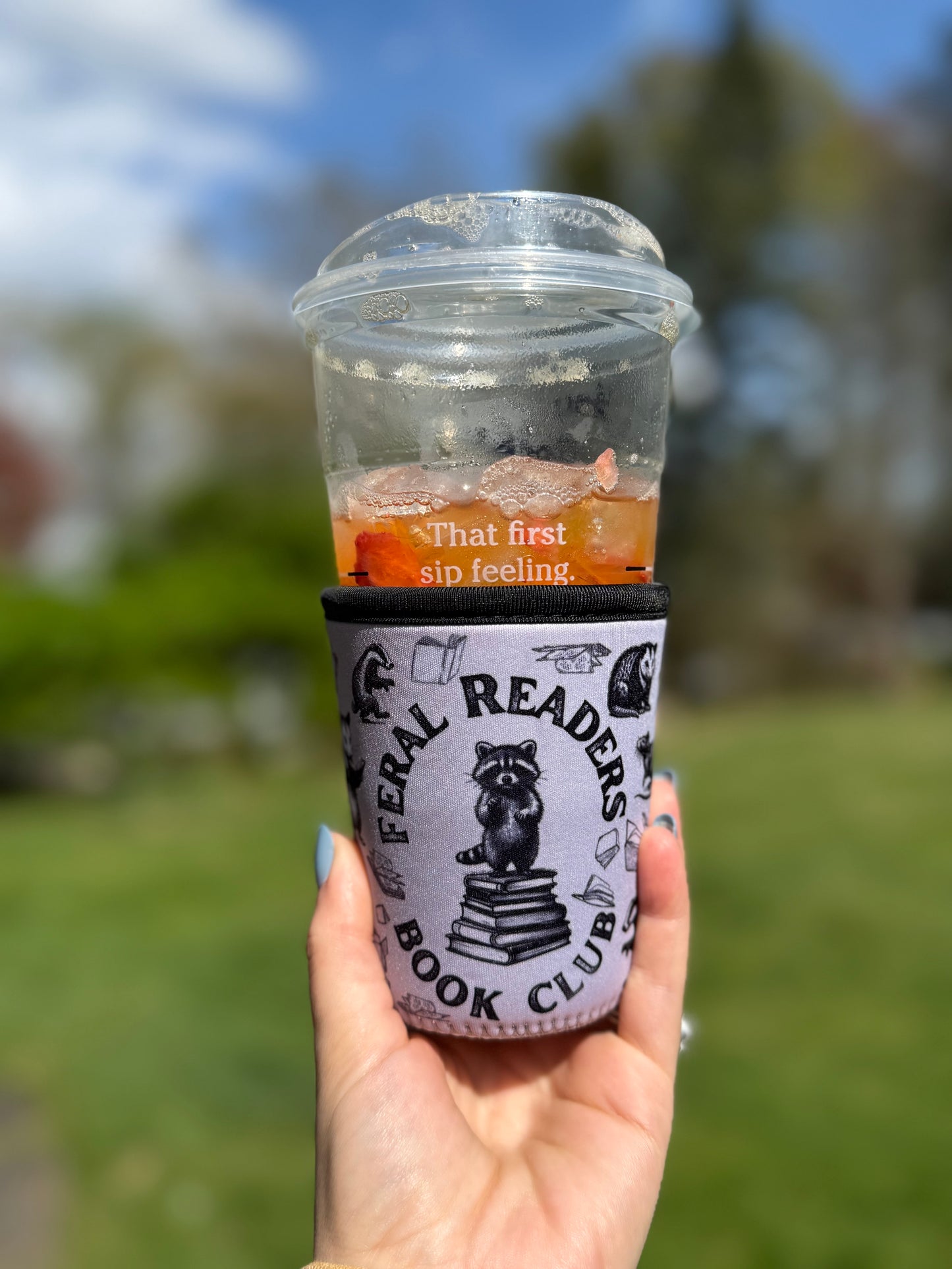 Feral Readers Drink Sleeve