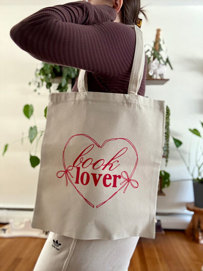 Book Lover Tote Bag