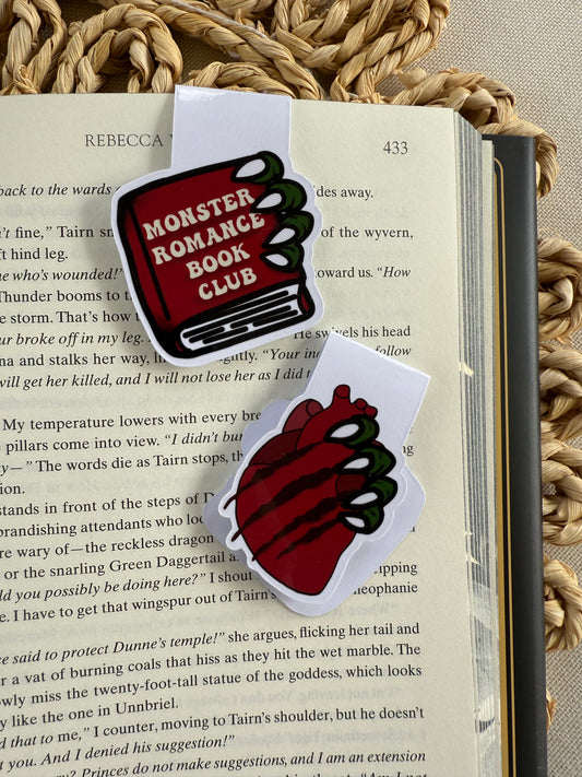 Monster Romance Book Club Magnetic Bookmark