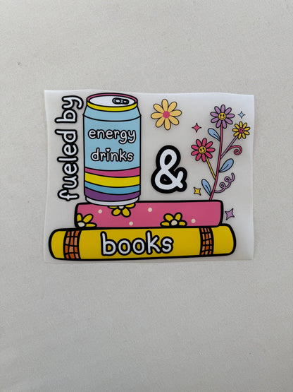 Fueled by energy drinks & Books Shirt