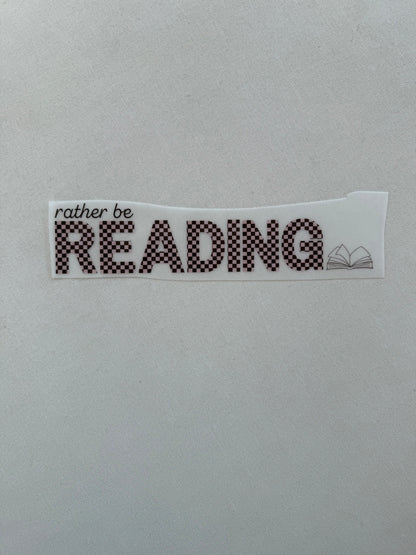 Rather be Reading Shirt