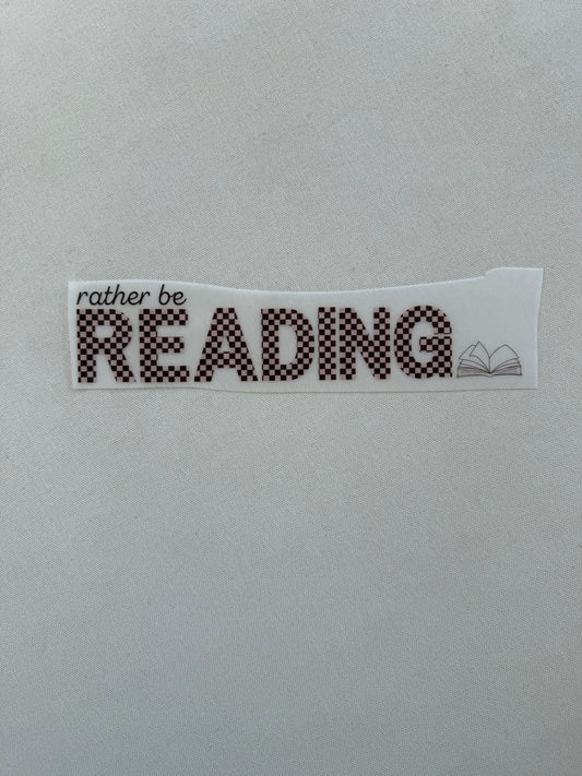 Rather be Reading Shirt