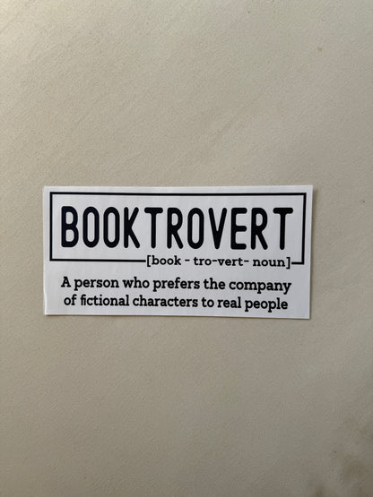 Booktrovert Shirt (navy ink)