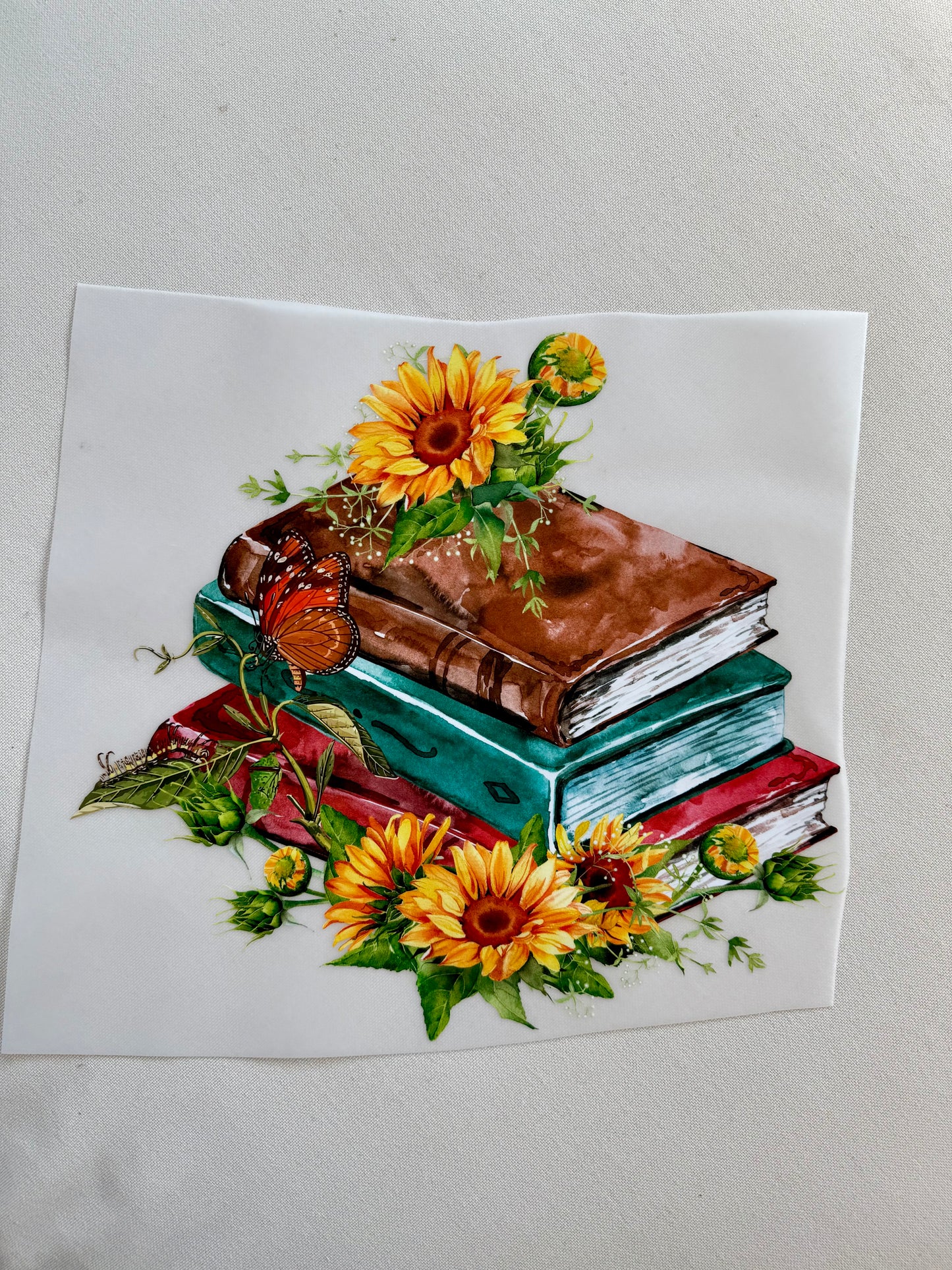 Sunflower Book Stack Shirt